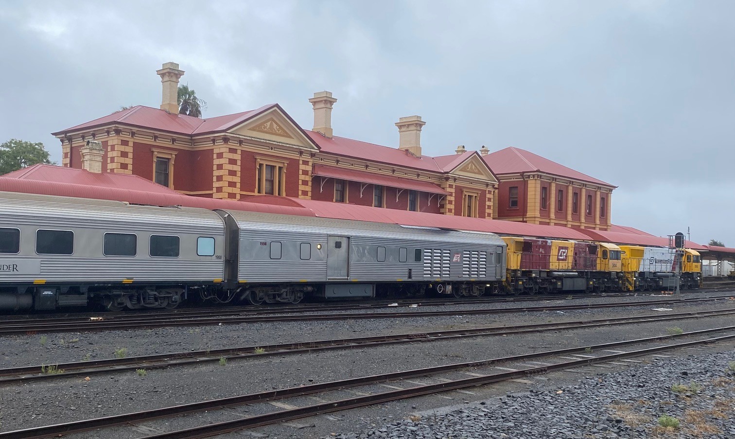 Travelling to Brisbane by train